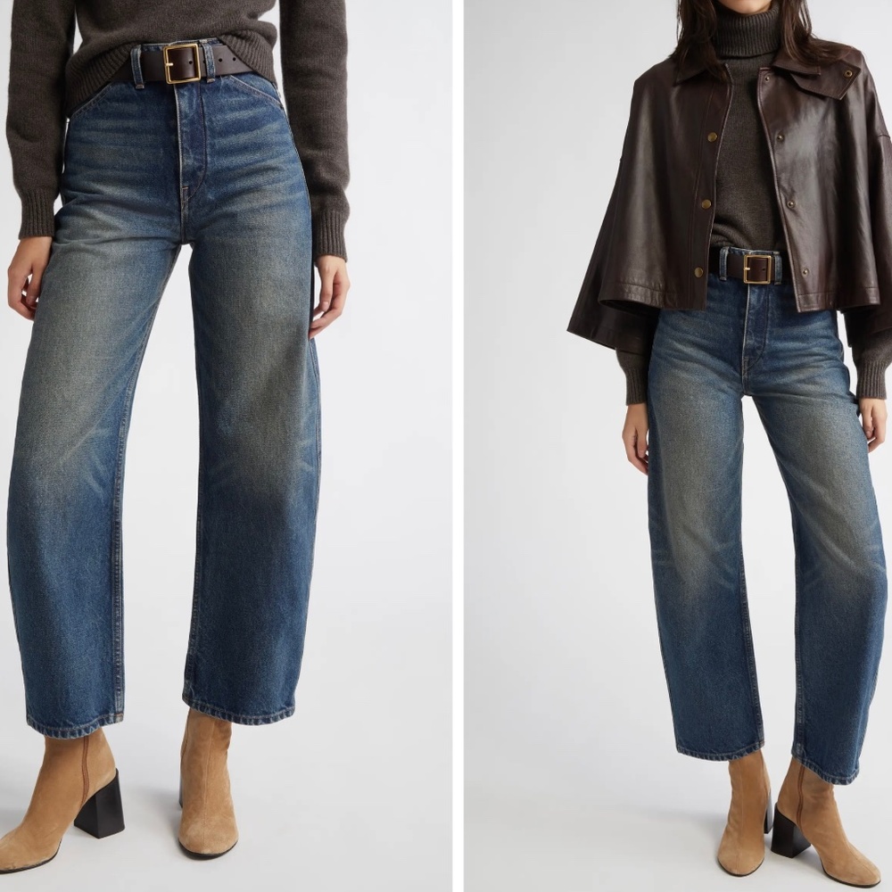 NILI LOTAN barrel jeans NWT